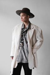 CHIAHUNG SU オーバーサイズ ジャカード ブレザー ジャケット 台湾の職人デザイナーブランド オーバーサイズ ジャカード スーツ ジャケット