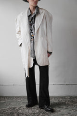 CHIAHUNG SU オーバーサイズ ジャカード ブレザー ジャケット 台湾の職人デザイナーブランド オーバーサイズ ジャカード スーツ ジャケット