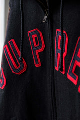 シュプリーム 12F/W フード付きバーシティジャケット