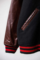 シュプリーム 12F/W フード付きバーシティジャケット