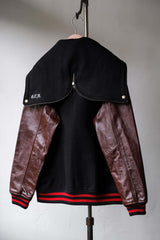 シュプリーム 12F/W フード付きバーシティジャケット