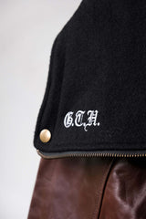 シュプリーム 12F/W フード付きバーシティジャケット