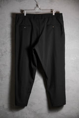 Marni 17A/W Wool Drawstring Trousers Italian designer brand wool drawstring discount wide pants made in Italy