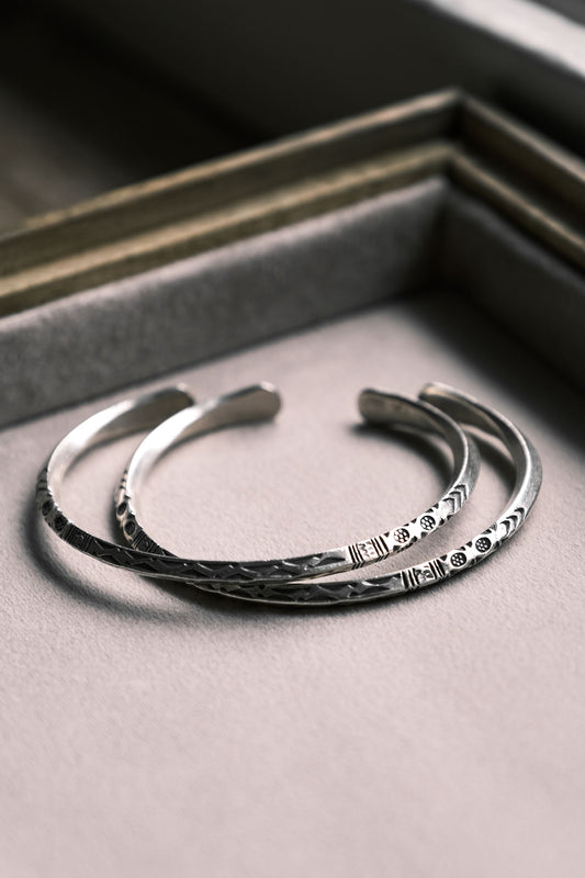 Tribal Totem Sterling Silver 999 Bracelet