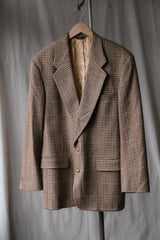 "Austin Reed" Houndstooth Wool Blazer American custom wool houndstooth suit jacket