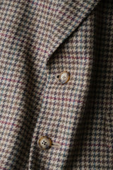 "Austin Reed" Houndstooth Wool Blazer American custom wool houndstooth suit jacket