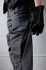 ノズルクイズ VRC ブーツカットパンツ - グレー*新品タグ付き