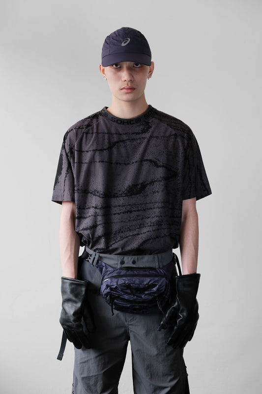 SOMEWHERE OUTSIDE HIKING COMPANY (SOHC) Oak Cross-section Graphic Tee Korean outdoor functional brand wood grain print breathable short sleeve