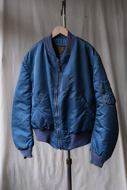 ALPHA INDUSTRIES Type MA-1 Flying Jacket 阿爾法製 美國空軍飛行夾克 藍色服
