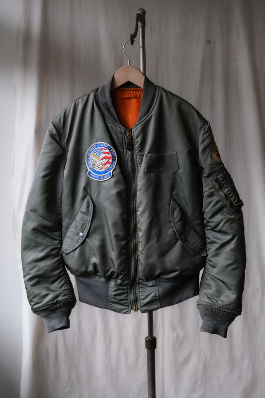 U.S.A.F 1970’s ALPHA INDUSTRIES Type MA-1 Reversible Flying Jacket 美軍空軍公發雙面穿飛行夾克 阿爾法製