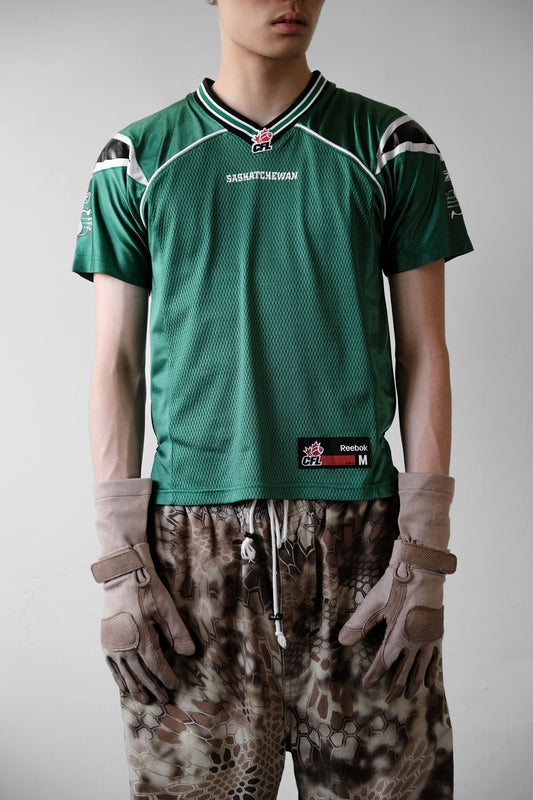 Reebok Vintage CFL Saskatchewan Mesh Football Jersey