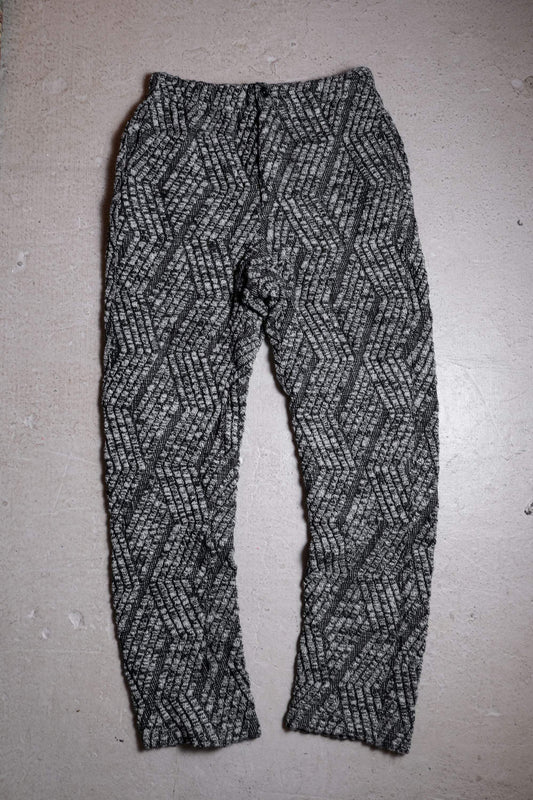 Engineered Garments Knit Track Pant - Zigzag Cable Knit 日本設計師品牌 厚絨毛長褲 美國製
