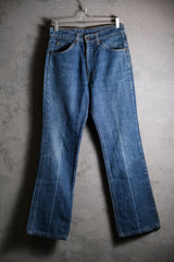 Levi's 1980's Vintage 517 Orange Tab Bootcut Denim Jeans Original vintage orange label denim bootcut pants