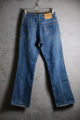 Levi's 1980's Vintage 517 Orange Tab Bootcut Denim Jeans Original vintage orange label denim bootcut pants