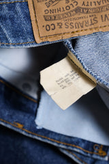 Levi's 1980's Vintage 517 Orange Tab Bootcut Denim Jeans Original vintage orange label denim bootcut pants