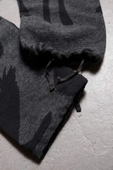 エンジニアードガーメンツ ベンソンパンツ アニマルウールジャカード 日本のデザイナーブランド アニマルプリント ウールパンツ アメリカ製