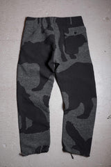 エンジニアードガーメンツ ベンソンパンツ アニマルウールジャカード 日本のデザイナーブランド アニマルプリント ウールパンツ アメリカ製