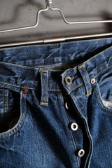 Levi's Vintage Clothing LVC 2000年代 44501 ビッグE セルビッジデニムショーツ 555 ファクトリー USA製 セルビッジデニムパンツ ショーツ