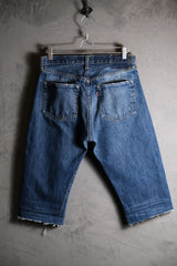Levi's Vintage Clothing LVC 2000年代 44501 ビッグE セルビッジデニムショーツ 555 ファクトリー USA製 セルビッジデニムパンツ ショーツ