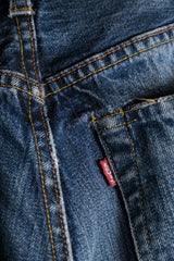 Levi's Vintage Clothing LVC 2000年代 44501 ビッグE セルビッジデニムショーツ 555 ファクトリー USA製 セルビッジデニムパンツ ショーツ