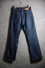 Levi's 1970's Vintage 517 Orange Tab Bootcut Denim Jeans 42Talon Zipper Original Vintage Orange Tab Dark Denim Bootcut Pants