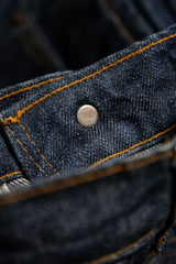 Levi's 1970's Vintage 517 Orange Tab Bootcut Denim Jeans 42Talon Zipper Original Vintage Orange Tab Dark Denim Bootcut Pants