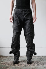 1970's BARBOUR International 1 warrant Waxed Pants 1970s Barbour waxed pants single crown period