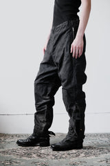 1970's BARBOUR International 1 warrant Waxed Pants 1970s Barbour waxed pants single crown period