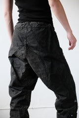 1970's BARBOUR International 1 warrant Waxed Pants 1970s Barbour waxed pants single crown period