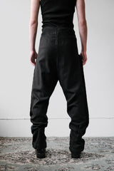 メキシカンヴィンテージ刺繍ウールフレアパンツタロンジッパー