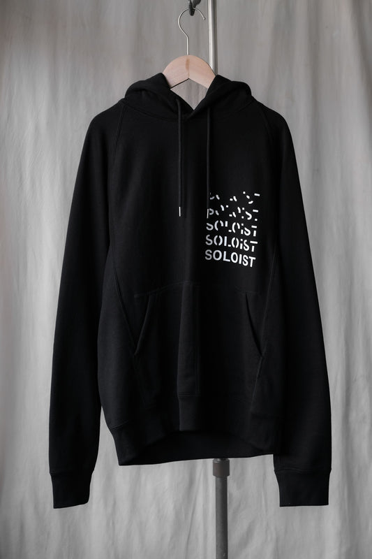 TAKAHIROMIYASHITA TheSoloist. Black Soloist Hoodie 宮下貴裕 印花帽T