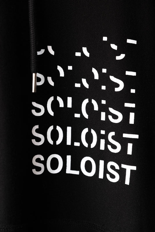 TAKAHIROMIYASHITA TheSoloist. Black Soloist Hoodie 宮下貴裕 印花帽T