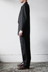 STRATHMORE by Richman Suit Set Made in USA 美國製 深灰格紋 雙排扣成套西裝