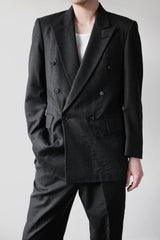 STRATHMORE by Richman Suit Set Made in USA 美國製 深灰格紋 雙排扣成套西裝