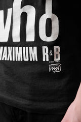 1989年ヴィンテージ ザ・フー「マキシマムR&B」バンドTシャツ シングルステッチ イギリスのロックバンド ザ・フーのオリジナルヴィンテージバンドTシャツ