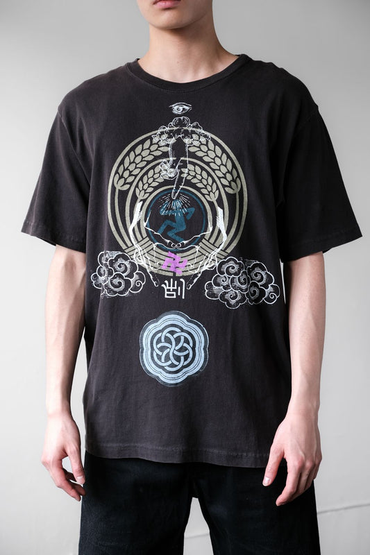 KUMA TRIBE Handmade screen printing Tee 黑熊部落露營音樂祭 活動紀念手刷Tee