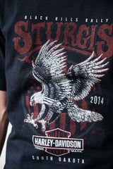 ハーレーダビッドソン 2014 スタージス イーグル Tシャツ