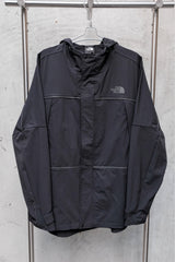 The North Face Men’s Black Hooded Waterproof Jacket 北臉黑標 防潑水反光條風衣外套