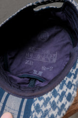 N.S.B.Q.MC仁 Jacquard Knitted Shemagh Army Cap Military Cap 寧死不屈 復刻公發鋼印謝米格軍帽 藍色