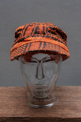 N.S.B.Q. MC仁 Jacquard Knitted Shemagh Army Cap Military Cap 寧死不屈 復刻公發鋼印謝米格軍帽 橘色