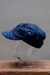 OVERKILL inc. x N.S.B.Q. MC仁 "Red Star" Houndstooth Military Cap 聯名系列 紅星千鳥格紋謝米格平頂軍帽