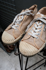 Vintage 90s Vans Plimsoll Hemp Canva亞麻帆布鞋 餅乾鞋頭 美國製