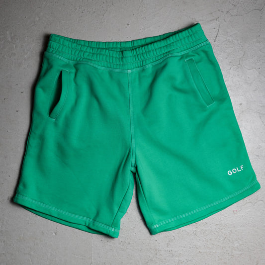 ゴルフ ワン スウェット ショーツ タイラー ザ クリエイター ブランド 厚手 コットン ショーツ グリーン