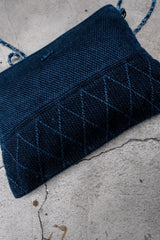 Porter Classic KENDO SIMPLE POUCH S 劍道服布料 刺子繡靛藍染側背包