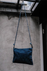 Porter Classic KENDO SIMPLE POUCH S 劍道服布料 刺子繡靛藍染側背包