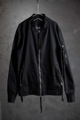SOLEMN Bomber Jacket 台灣設計師品牌 雙向拉鍊棉質飛行外套