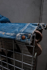 Vintage 1960s Wrangler 111MJ Blue Bell Denim Jacket 1960年代 藍鐘斜體標 11MJZ 經典拉鍊款丹寧牛仔夾克外套
