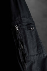 SOLEMN Bomber Jacket 台灣設計師品牌 雙向拉鍊棉質飛行外套