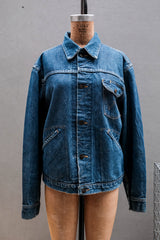 Vintage 1960s Wrangler 111MJ Blue Bell Denim Jacket 1960年代 藍鐘斜體標 11MJZ 經典拉鍊款丹寧牛仔夾克外套
