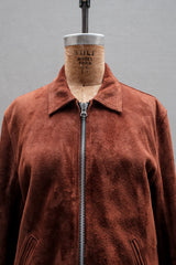 Addict Clothes AD-07 Deerskin Suede Collar Jacket 鹿皮麂皮翻領拉鍊外套 日本製